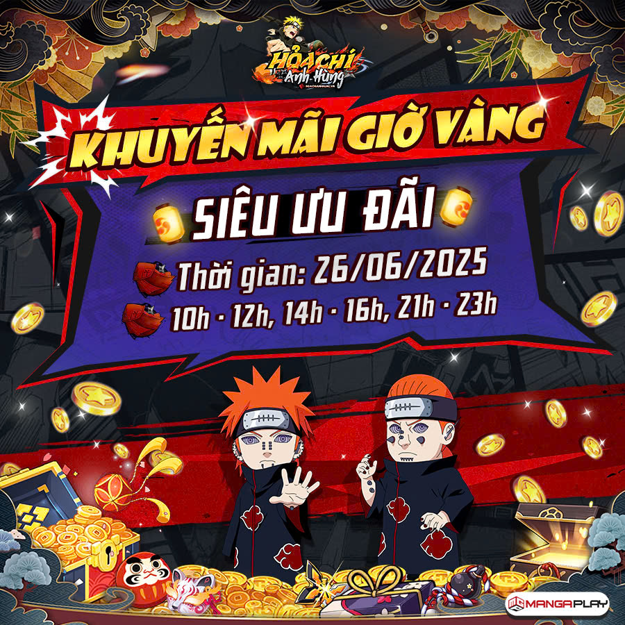 Event Giờ Vàng Siêu Ưu Đãi 26/06